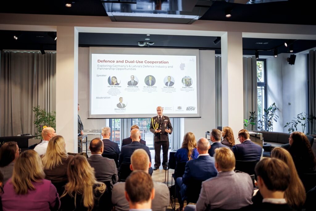 Latvian defence technology companies meet German industry leaders in Berlin