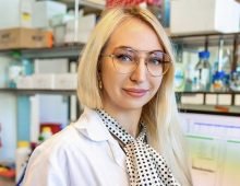 AlissaAgerova, a PhDstudent in Bioengineering at EPFL