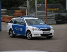 Estonian police car, illustrative picture, source: wikipedia.org