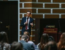 Martiņš Odobērs, co-founder and CEO of Lexu AI. Photo by Arturs Vanags