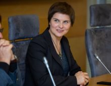 Lina Paškevičiūtė. Photo by the Chancellery of the Seimas (photographer Olga Posaškova)