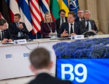 NATO Secretary General Mark Rutte at the B9 Summit