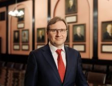 Rector of the University of Latvia, Professor Gundars Bērziņš.
Photo: Toms Grīnbergs, UL Communications Department.