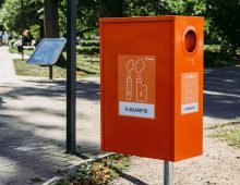 E-cigarette contains will be installed in more than 40 locations across Tallinn. Source: Tallinn City Government