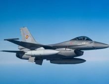 A Romanian F-16 fighter jet. Source: ac.nato.int/Romanian Air Force