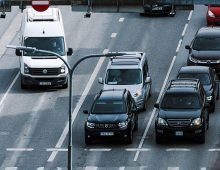 Cars near the Stockmann intersection in Tallinn. Source: Ken Mürk/ERR