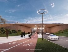 A new underpass will be built under the Rail Baltic track connecting Tallinn's Ülemiste and Lasnamäe districts. (Photo: Rail Baltic)