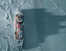 Russian icebreaker. Source: ERR