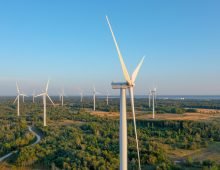 An Enefit Green wind farm in Paldiski. Source: Enefit Green