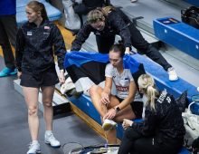 The Estonian women's badmintonteam. Source: Siim Lõvi /ERR