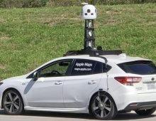 Apple Maps vehicle in the U.S. Source: Mrschimpf/Wikimedia Commons