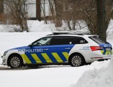 A police car. Source: Sergei Stepanov/ERR